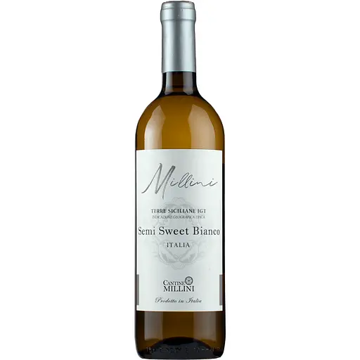 Вино Millini Semi Sweet Bianco IGT белое, полусладкое 13% 0.75 л