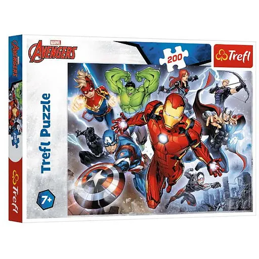 Пазл Trefl Могутні месники Марвел 200 ел. (13260) - фото 1