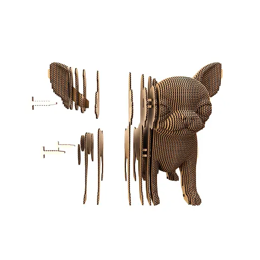 Три щенка (PUPPIES TRIO) - Картонный 3Д пазл Cartonic - фото 3