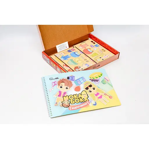 Развивающая игрушка "Мока Бока Отдых" PuzzleOK Puz-88893, 59 деталей - фото 3