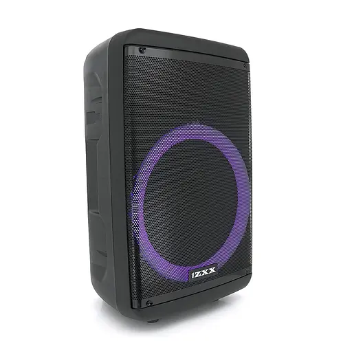 Потужна акустична система з підсвічуванням ZXX - 7878, 60W, 2 Bluetooth мікрофони, вбудований акум 12B 5A, живлення 220в, Black, Box - фото 2