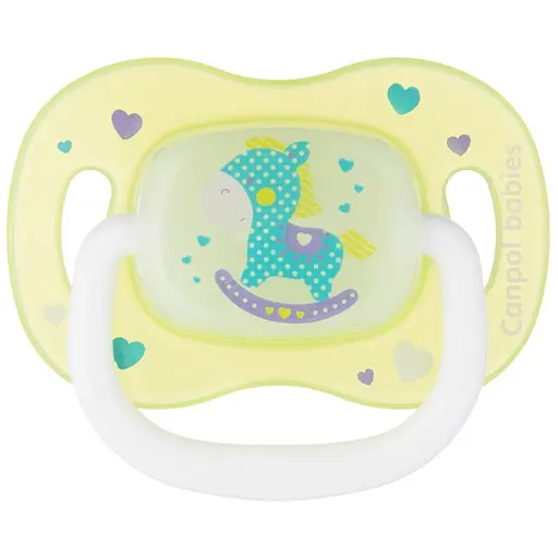 Пустушка Canpol babies Toys силіконова симетрична 6-18 міс. в асортименті (23/292) - фото 3