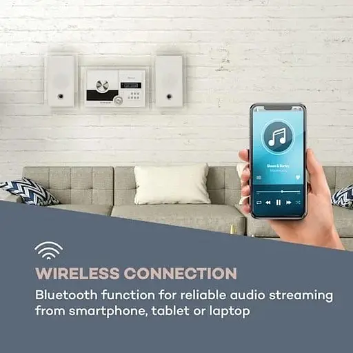 Стереосистема настенная Auna Stereosonic (10032462) - фото 10