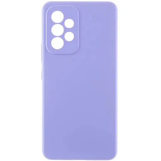Чохол Silicone Cover Lakshmi Full Camera (AAA) для Samsung Galaxy A33 5G Бузковий / Dasheen