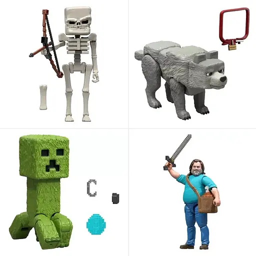 Фігурка героя Minecraft Movie в асортименті (JFR44)