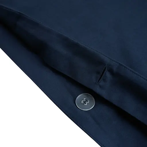 Підковдра МВМ My Home (MVM) Елегія глибокий синій 160 x 220 см (BL-DC-17 DEEP BLUE) - фото 2