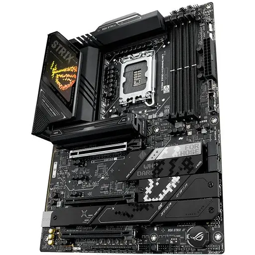 Материнська плата Asus Rog Strix Z890-H Gaming WIFI s1851 Z890 4xDDR5 M.2 HDMI DP Wi-Fi BT ATX - фото 6