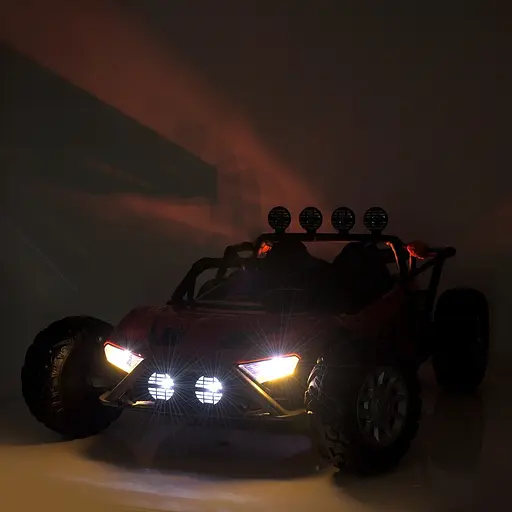 Електромобіль дитячий Bambi Багі Racer JS3168EBLR-11 24V Сірий - фото 9