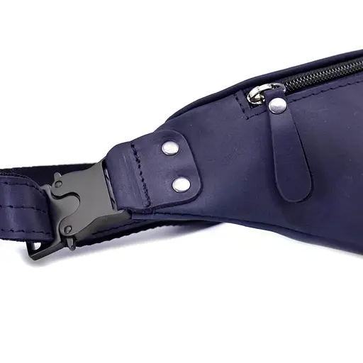 Жіноча шкіряна сумка-бананка Tarwa 31х11х2 см sum0026377 - фото 5