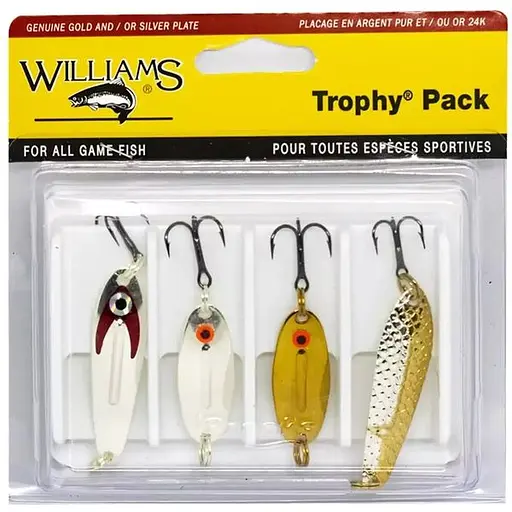 Набір блешень Williams Clinton/W30 Eye Port 4-Pack Multi Color (1102-4-PCWE-ASST)