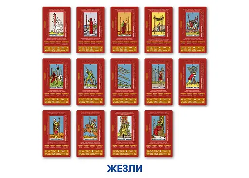 Карты Таро Оrner Учебные Таро Райдера-Уэйта (2684) - фото 9