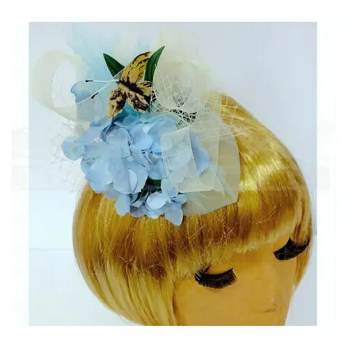 Шляпка April с цветами - фото 1