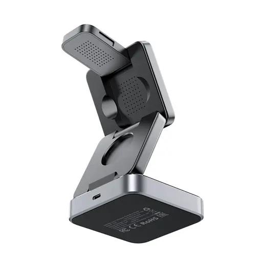 БЗП Acefast E20 desktop 3-in-1 Black - фото 3