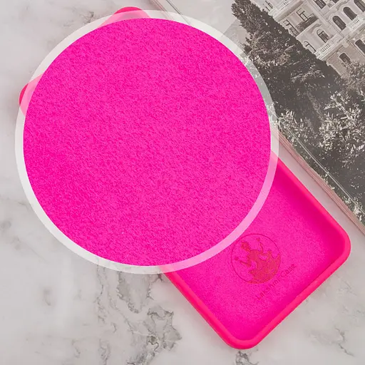 Чохол Silicone Cover Lakshmi Full Camera (AAA) для Oo A78 4G Рожевий / Barbie Pink - фото 2