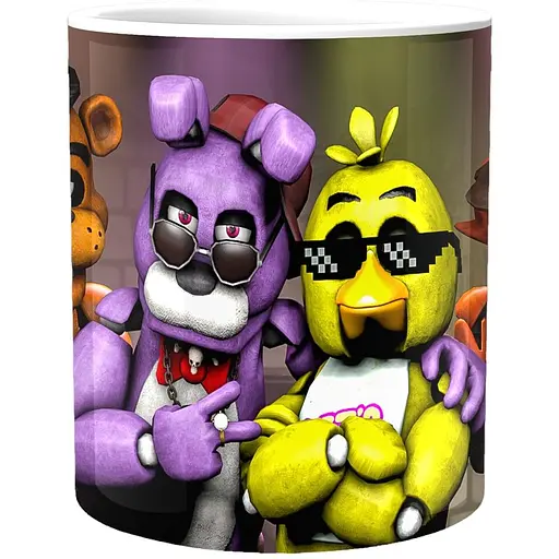 Кружка GeekLand Five Nights At Freddys П'ять ночей з Фредді постер FN.02.053 - фото 1