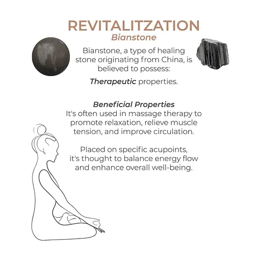 Набір вагінальних кульок Adrien Lastic Harmony Stones, 2 шт., чорний - фото 13