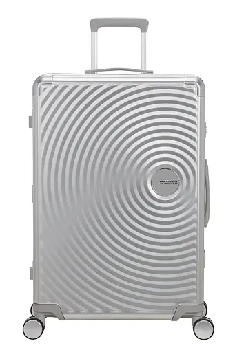 Чемодан American Tourister SOUNDBOX ALU SILVER 77x52x30 77 см MI3*25003