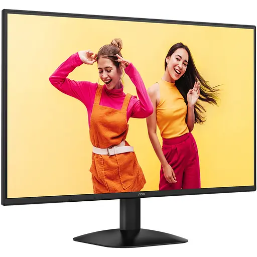 TFT 27" AOC Q27B35S3, QHD IPS, 120Гц, HDMI, DP, USB-hub, чорний