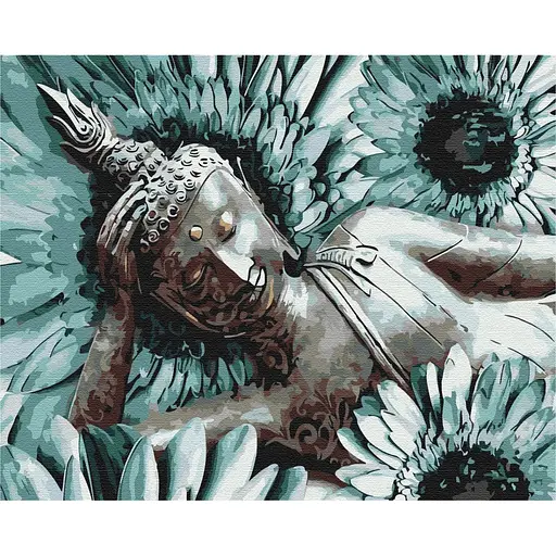 Картина за номерами Будда медитація Brushme 40x50 см кольорова 000278042