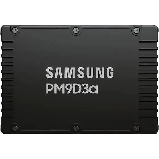 Накопитель SSD Samsung Sata 2.5 3.84TB PM9D3a U,2 PCIe 5.0 x4 DWPD 1 OEM (MZWL63T8HFLT-00AW7) - фото 1