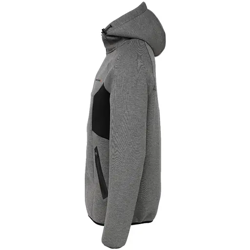 Реглан Savage Gear Tec-Foam Zip Hoodie XXL Dark Grey Melange - фото 2
