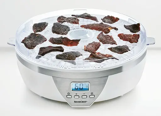 Сушилка для грибов овощей и фруктов и снеков Silver Crest SDA 350 A2 350 Вт - фото 8