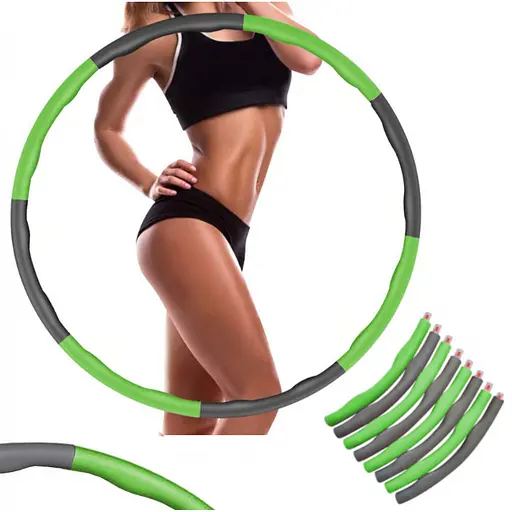 Обруч массажный 4FIZJO (хулахуп) складной 95 см 1 кг 4FJ0256 (P-5907739312730) - фото 3