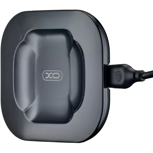Бездротовий зарядний пристрій XO WX017 10W wireless fast charger Чорний - фото 1