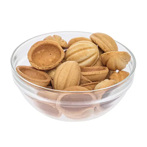 Форма для выпечки крупных орешков со сгущенкой Орешница с антипригарным / тефлоновым покрытием — 12 орехов, ХЕАЗ Черный 81329 - фото 10