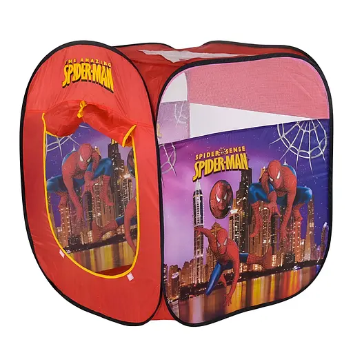 Дитячий намет 8008 SP, 74х74х82 см, дизайн "Spider-Man", червоний