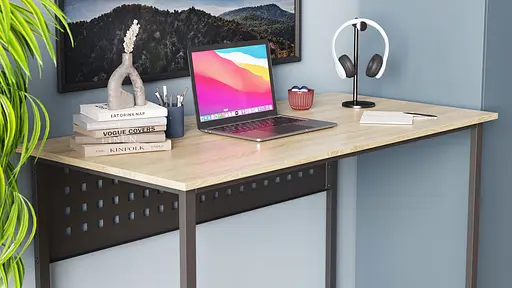 Комп'ютерний стіл Ferrum-decor Майк 75x140x60 чорний ДСП Дуб Сонома 16мм (FRD-103868) - фото 3