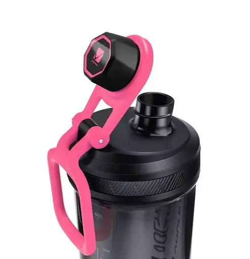 Шейкер спортивний електричний VOLTRX Gallium 600 мл Tritan Pink (Gallium_Pink) - фото 3