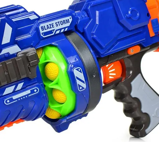 Дитяча гвинтівка Blaze Storm з додатковою ручкою та пінопластовими кульками 12 шт. - фото 5