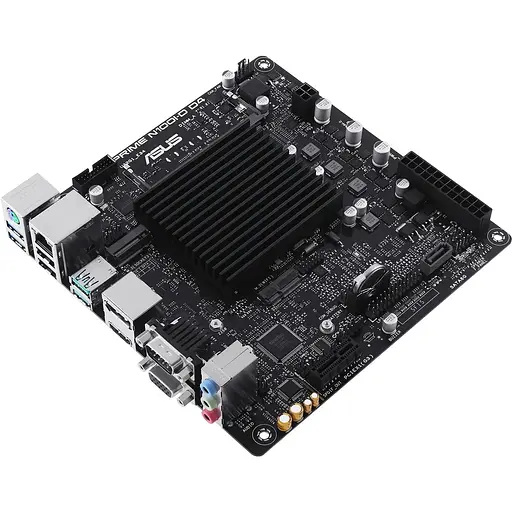 Материнская плата Asus Prime с процессором N100I-D D4-CSM, N100 (4x3.4 GHz), 1xDDR4 SO-DIMM (Max. 16Gb), UHD Graphics, 1xSATA2, 1xM. 2, 1xPCI-E 3.0 x1, 8x RTL8111G, 6xUSB3.2/4xUSB2.0, VGA/HDMI/DP, Mini-ITX - фото 4