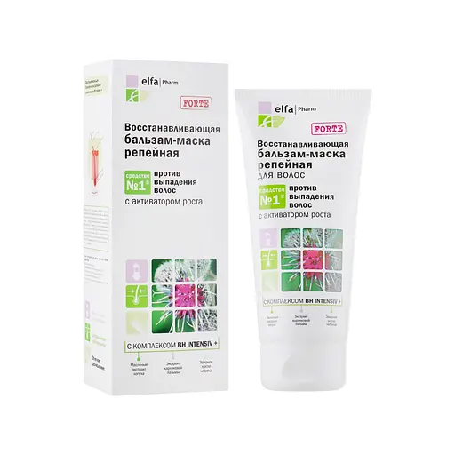 Маска для волос Elfa Pharm Репейная Против выпадения волос 200 мл (5901845500197)