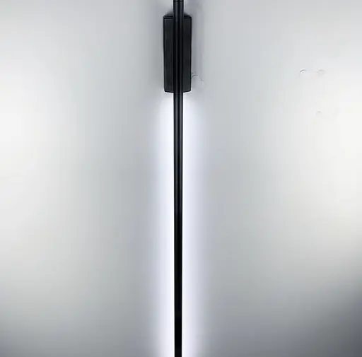 Сучасне лінійне бра з прямокутною основою 100 см Line F Арт. C21/1000 BK - фото 4