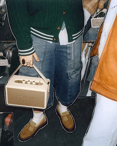 Портативная колонка Marshall Kilburn III Cream (1007973) - фото 4