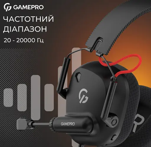 Игровые наушники GamePro HS-120-B Mercury Genesis Black - фото 6