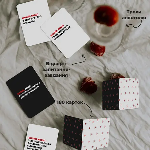 Карточная игра "(Не) пьяные любимые" MemoGames 0021MG для пар - фото 11