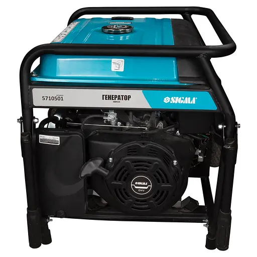 Бензиновий генератор Sigma 7.5/8.0 кВт одно/трифазний, ручний/електро запуск (5710501) - фото 3