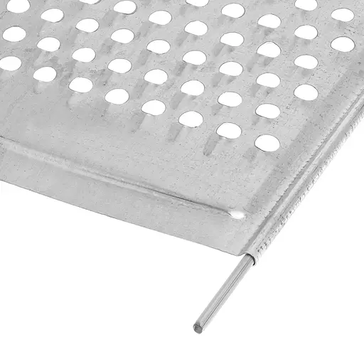 Терка корморезка ручная кормовая для измельчения корнеплодов из оцинкованной стали 48х20 см, Авеста 86734 - фото 6