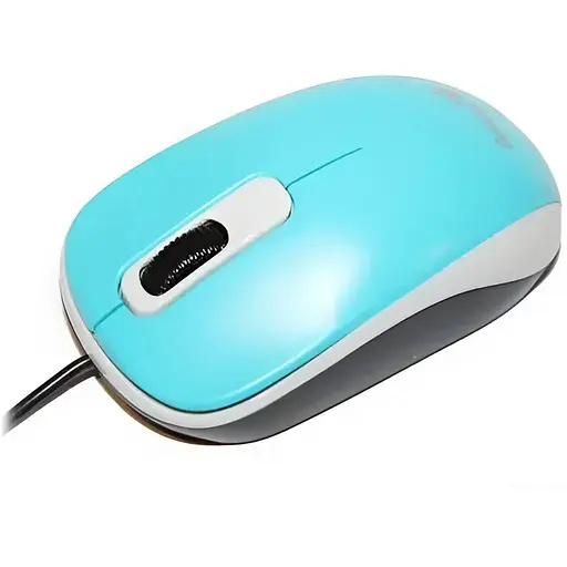 Миша Genius DX-110 синій USB оптична 1000 dpi 3 кнопки 1.5 м - фото 1