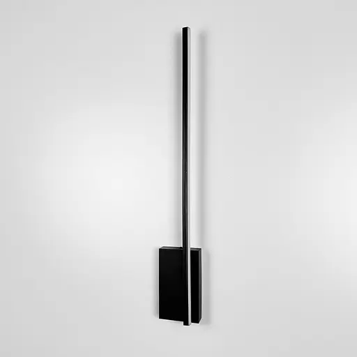 Бра у чорному корпусі із лінзами по лівій стороні 60 см Арт. WJ 011/600 R BK Line F - фото 5