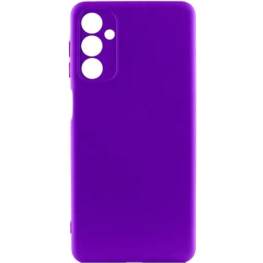 Чохол TPU GETMAN Liquid Silk Full Camera для Samsung Galaxy A54 5G Фіолетовий / Ultra Violet