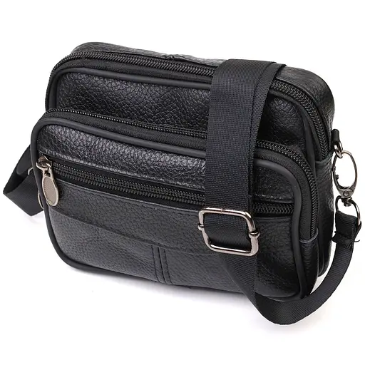 Чоловіча шкіряна сумка Vintage 16х12,5х4 см sum0022669 - фото 1