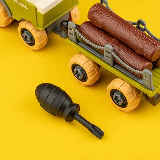 Игровой набор Otamanko Веселый хутор комбайн с прицепом - фото 10