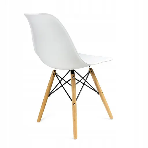 Кресло JUMI Plastic Chair White - фото 4