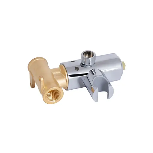 Набір гігієнічного душу прихованого монтажу Qtap Slavonice округлий QTSLA262CRM45915 Chrome, Хром - фото 5