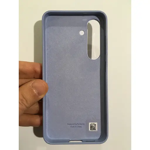 Оригінальний протиударний шкіряний чохол Kindsuit Case для Samsung Galaxy S25 (6.2") Light Blue EF-VS931PLEGWW - фото 5