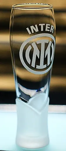Пивний келих крафтовий 440 мл ФК Internazionale Milano Інтер з гравіюванням подарунок для фаната футбольна кружка - фото 2